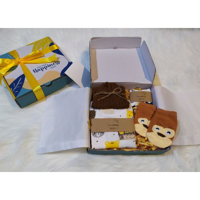 Hampers kado bayi/Baby gift set/Parcel kelahiran/jumper boy-4