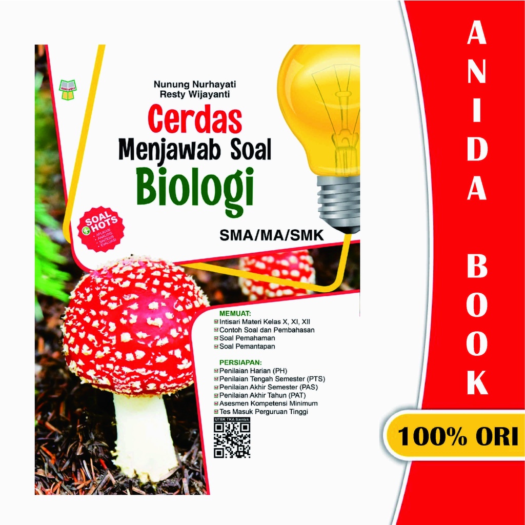 Jual Buku Cerdas Menjawab Soal Biologi Sma Ma Smk Yrama Widya Shopee Indonesia