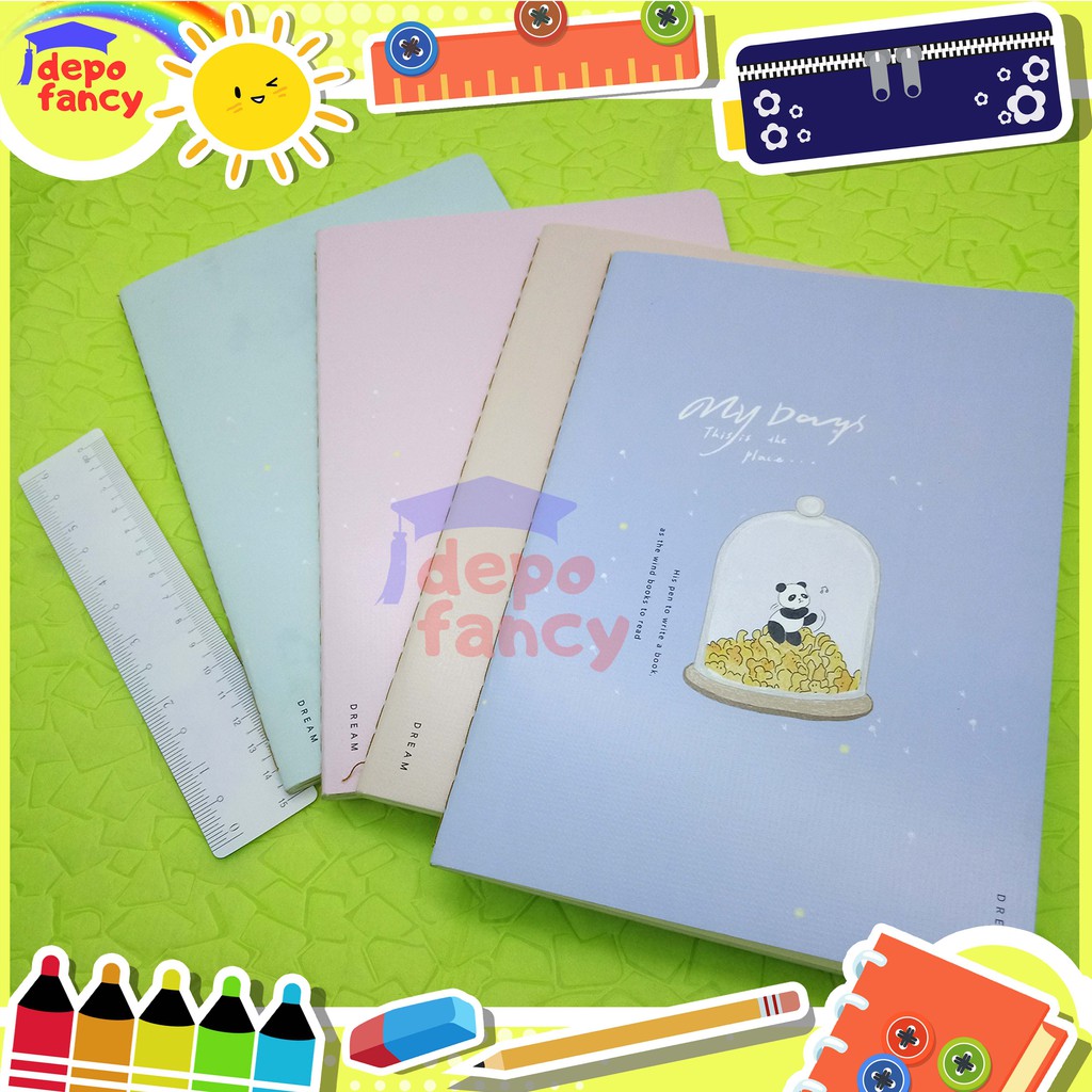 

Buku Tulis Murah Note Book Unik Premium Fancy Gambar isi 38 Lembar Ukuran A5 S89211D