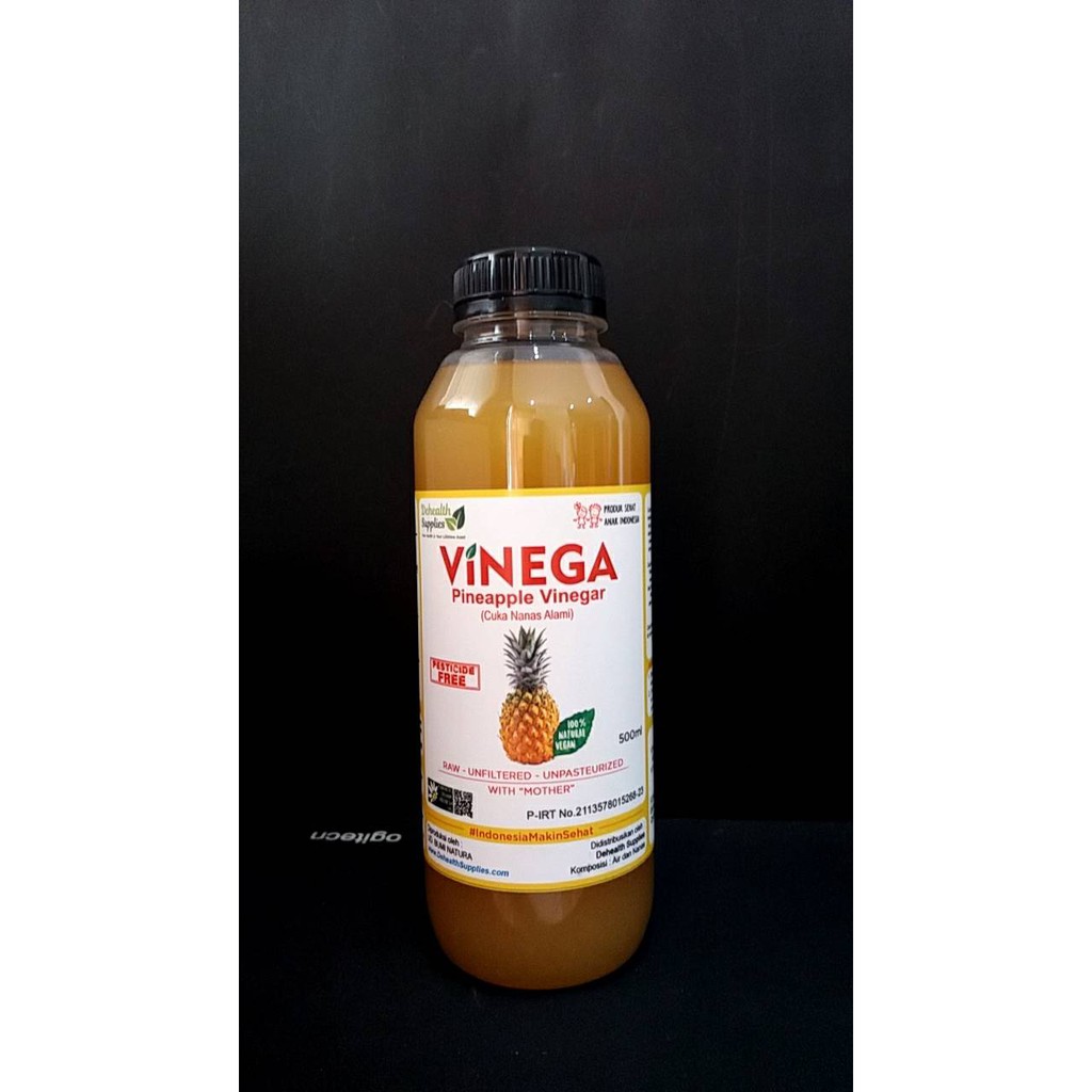 Dehealth Supplies Vinega Pineapple 500ml