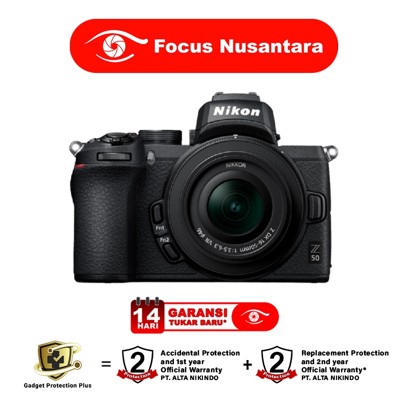 Nikon Z50 Kit 16-50mm Kamera Mirrorless Nikon Z 50 GARANSI RESMI