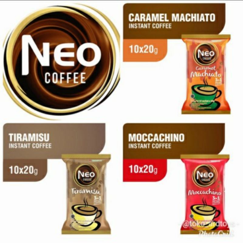 

neo coffe per pack 9×20gr