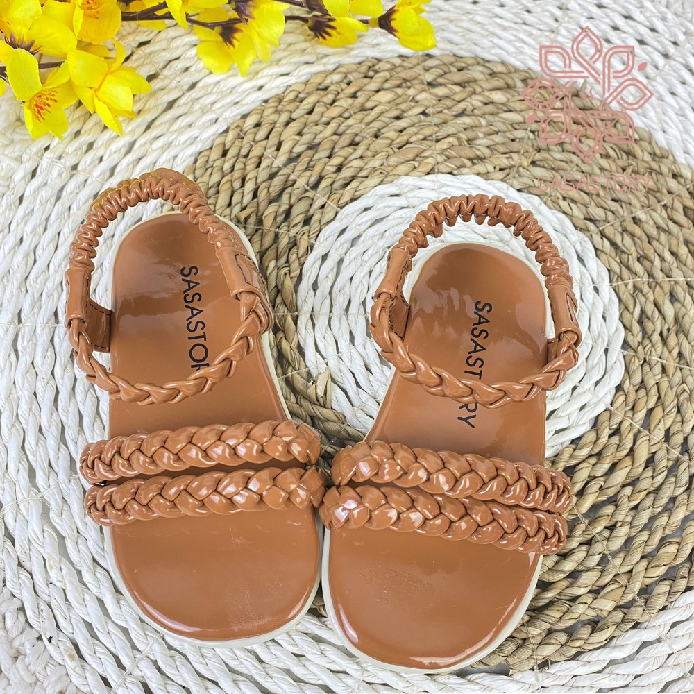 [TAMAN SEPATUKU] SANDAL SEPATU TRENDY MURAH ANAK KEPANG DOUBLE KAX11