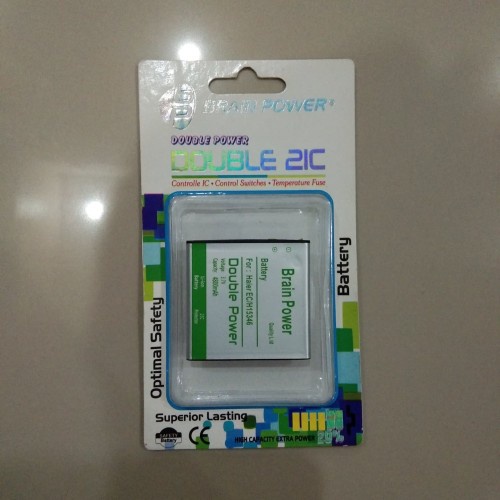 Double Power Battery Batere Batre Baterai Brain Power Haier Andromax EC H15346