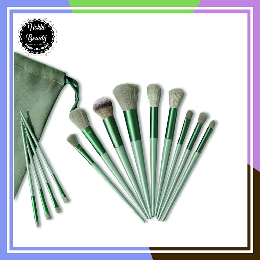 BIOAQUA kuas make up Kuas Set  13pcs Kuas Kosmetic Brush foundation/brush eyeshadow/eyebrow brush/blush brush/lip brush