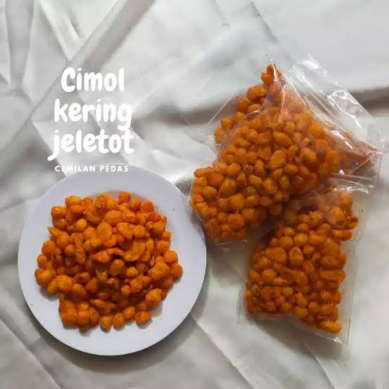 

(TERMURAH & TERENAK) CIMOL KERING PEDAS DAUN JERUK