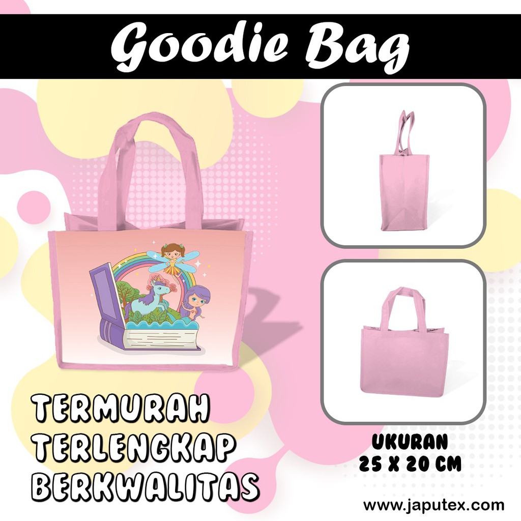 

Tas Souvenir Ultah Gambar Unicorn#03 Goodie Bag Cute Anak