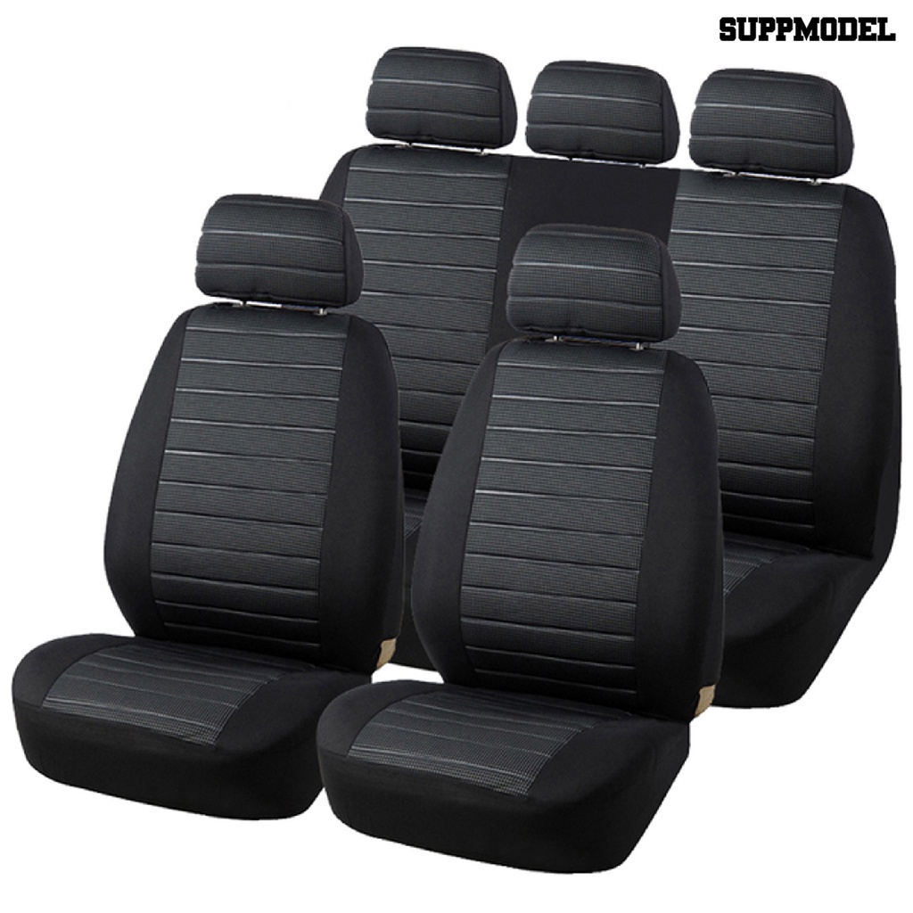 Suppmodel 1 Set Cover Pelindung Jok Mobil SUV Universal Bahan Breathable Bisa Dicuci