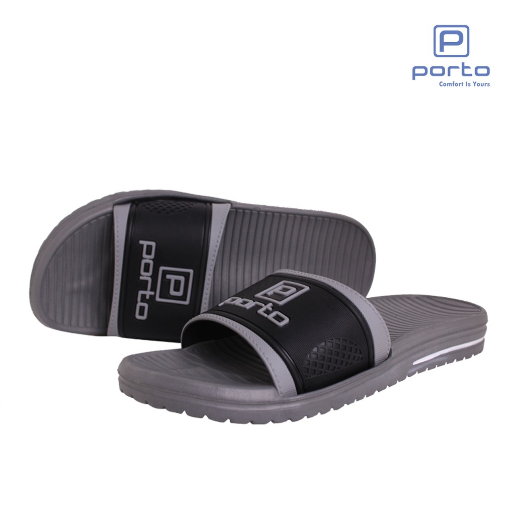  Porto  Sandal  Pria Karet  House Slipper Kuat Nyaman Porto  