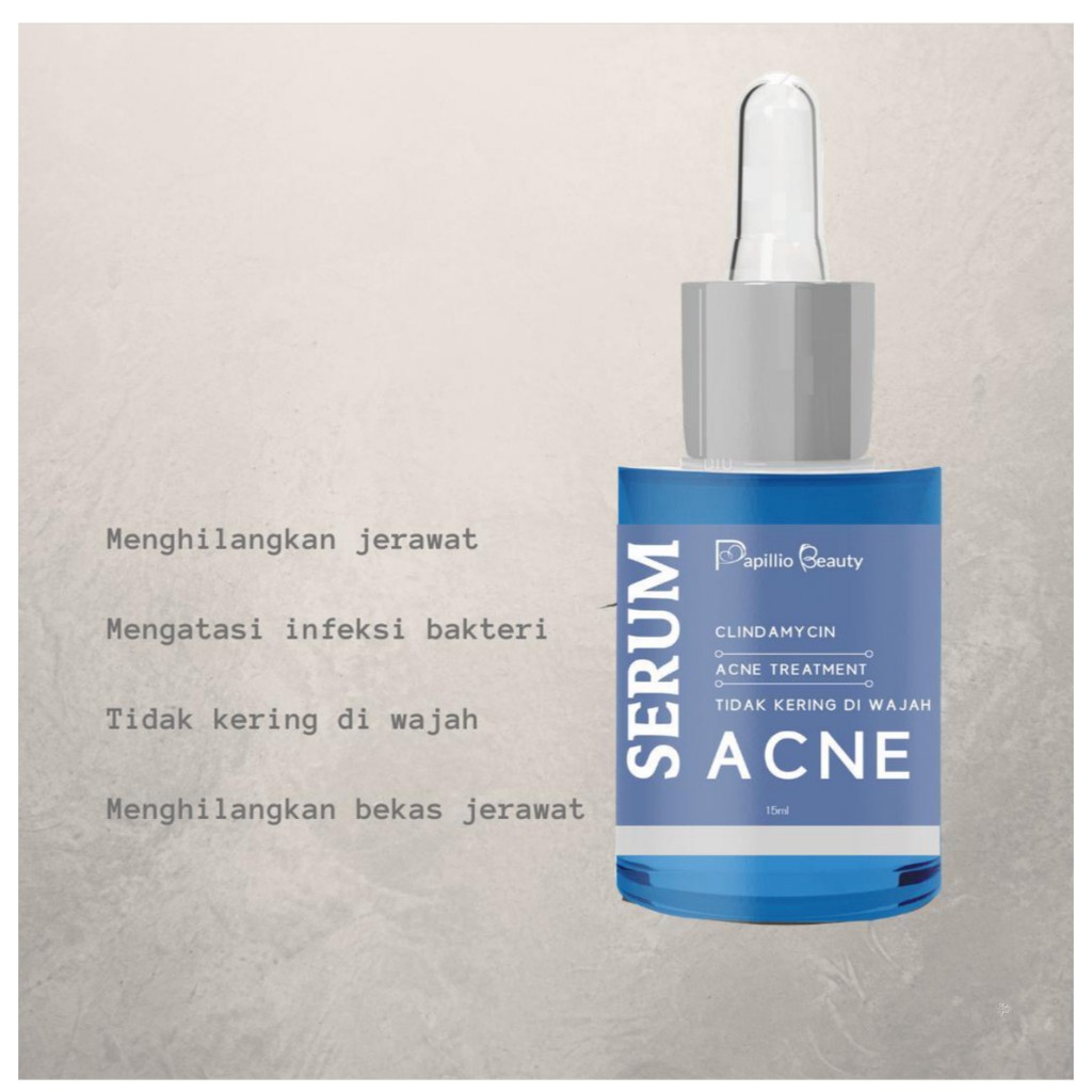 Serum Acne By PapillioBeauty Free masker