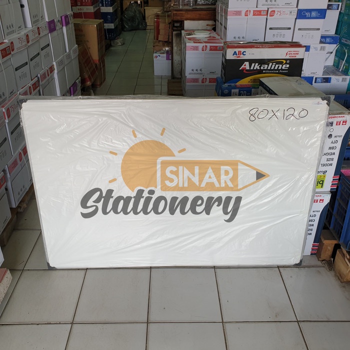 

Papan whiteboard 80x120cm armada raya promo