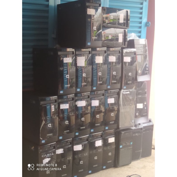 cpu buildup hp Acer dell Lenovo core i3