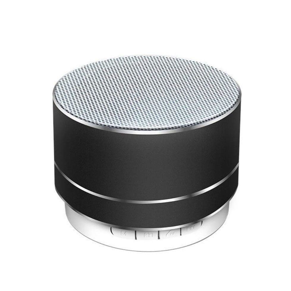 Speaker Bluetooth Mini A10 Portable Wireless Murah Dengan Lampu LED Music Box / Speker Salon Aktif Warna Random Full Extra Bass Suara Jernih Support Microsd Flashdisk Radio FM for All Smartphone Tablet Laptop / Spiker Bluetooth Portable Lamp Mono Stereo