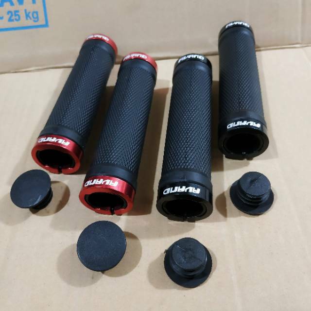handgrip double lock hitam merah | Shopee Indonesia