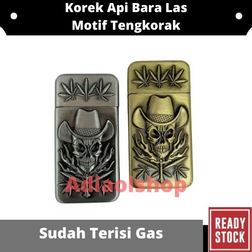 KOREK API BARA MOTIF TENGKORAK - RANDOM