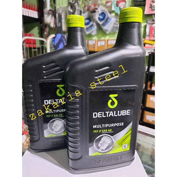 Oli Motor Deltalube Multipurpose 757 SAE 40 1L 1 Liter Mesin Sepeda Motor original
