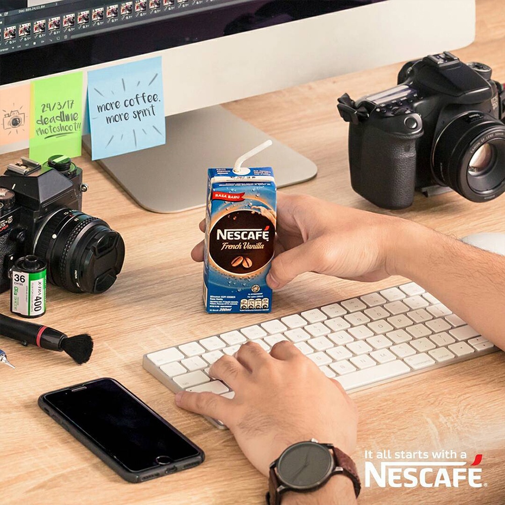 NESCAFE UHT 180ml - Kopi Instan Nescafe UHT Satuan 180 ml