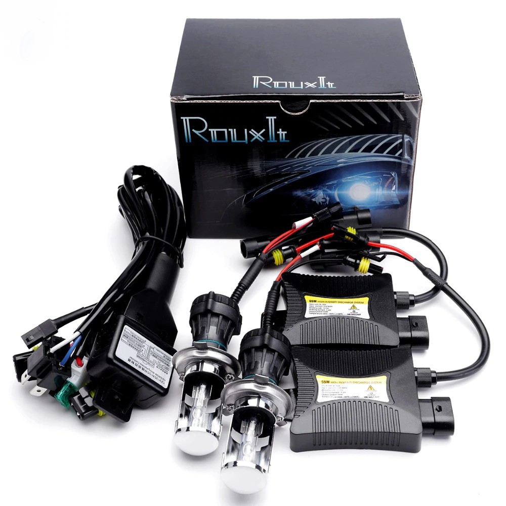 IMPORT DC12V 55W bi xenon H4 55w bixenon hid kit H4-3 high/low hid Kit 3000K 5000k 6000k 8000k