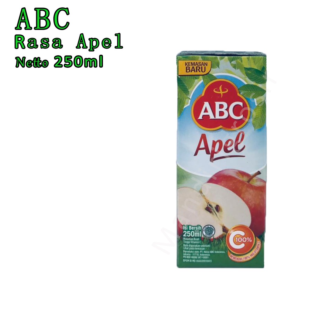 Minuman Buah Rasa Apel * ABC * 250ml