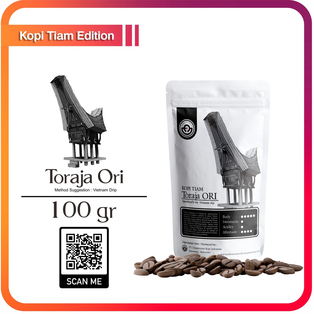 

KOPI TIAM- KOPI VIETNAM DRIP-100g
