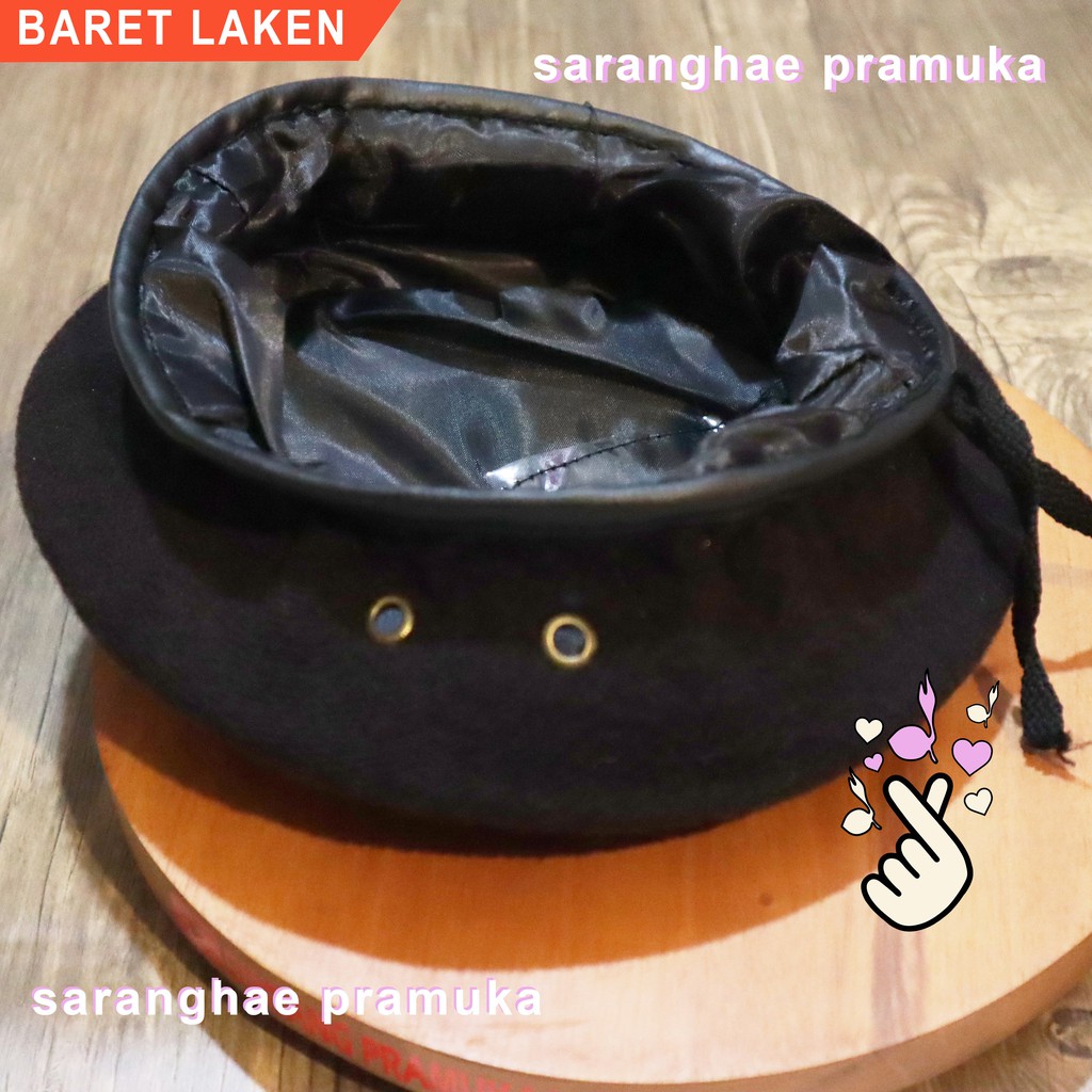 Topi Baret Pramuka Laken Berkualitas