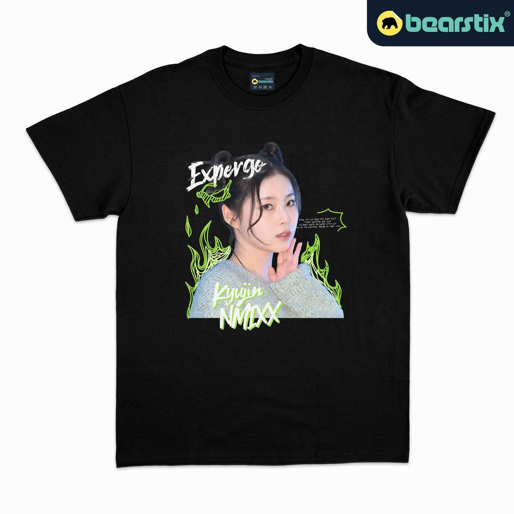 SHINZO - Kaos Kyujin - Tshirt NMIXX - Baju Distro Casual - Kaos Expergo - Tshirt NSWER - Baju Kpop S