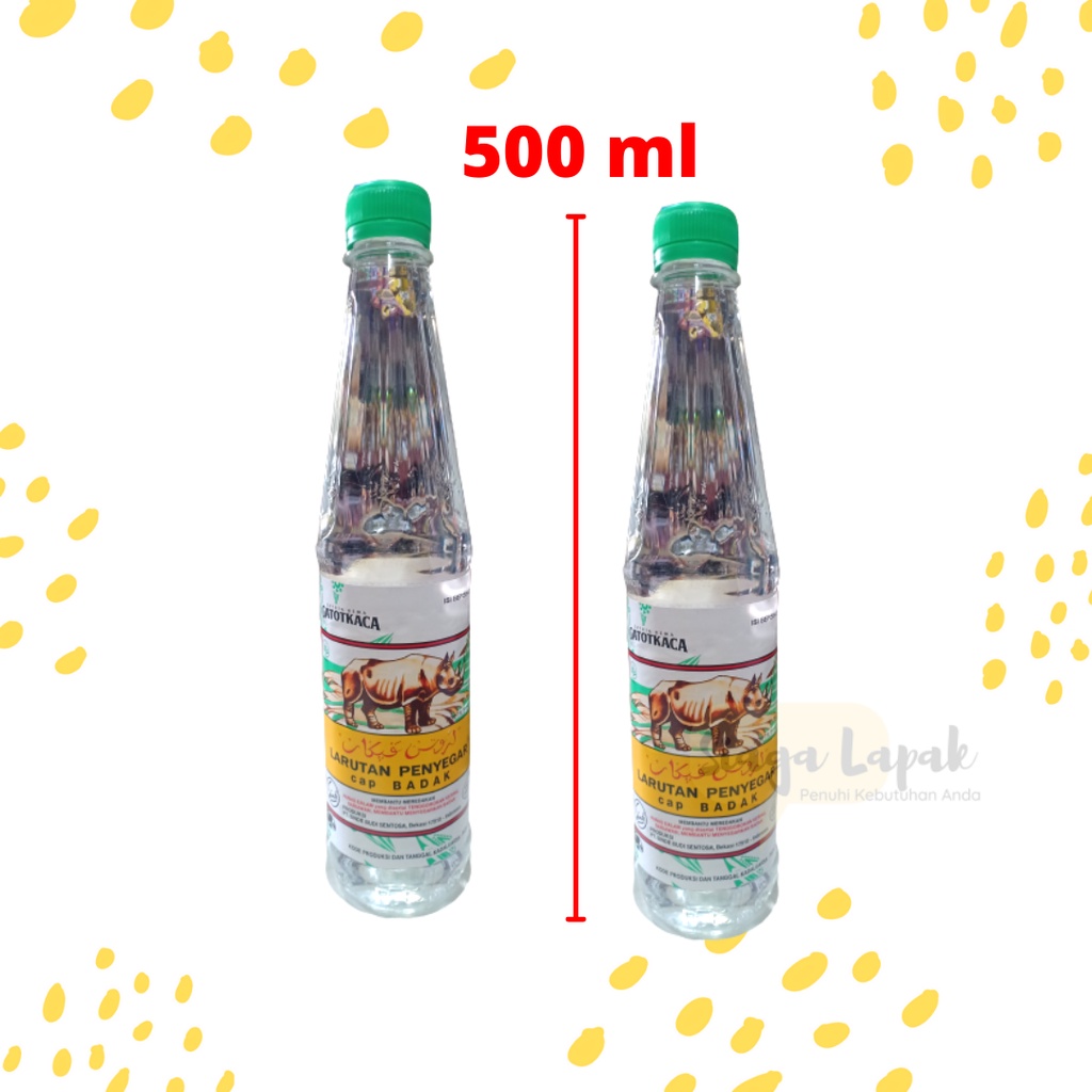 Larutan Penyegar Cap Badak botol 500ml