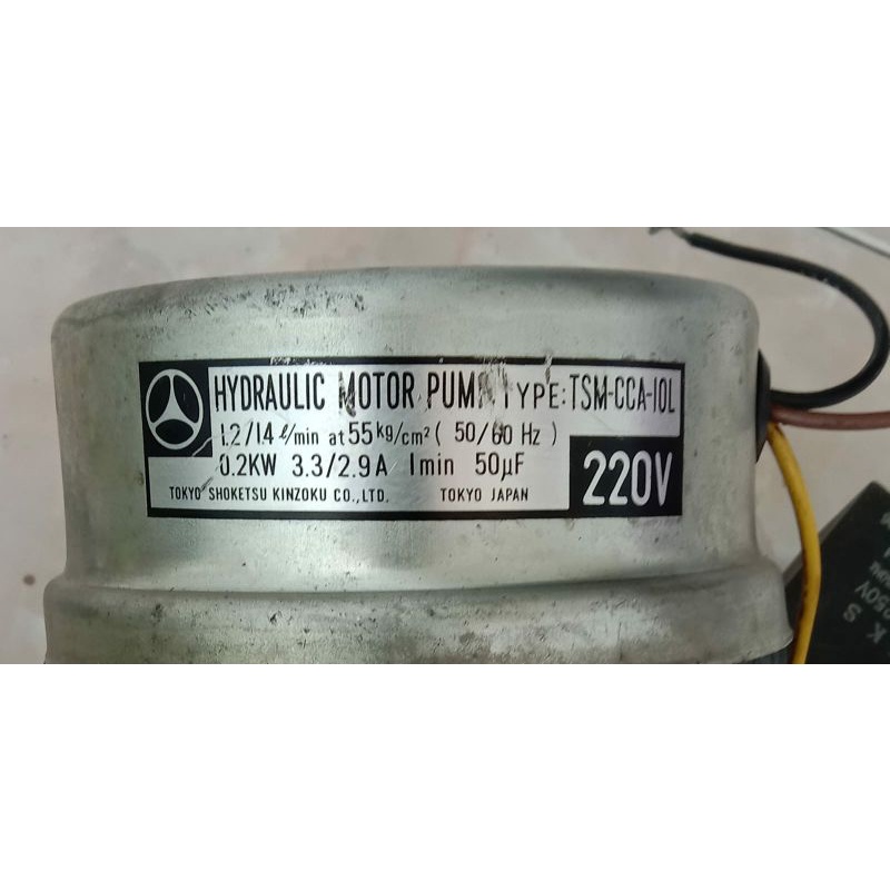 HIDRAULIC PUMP Motor 220V Ac