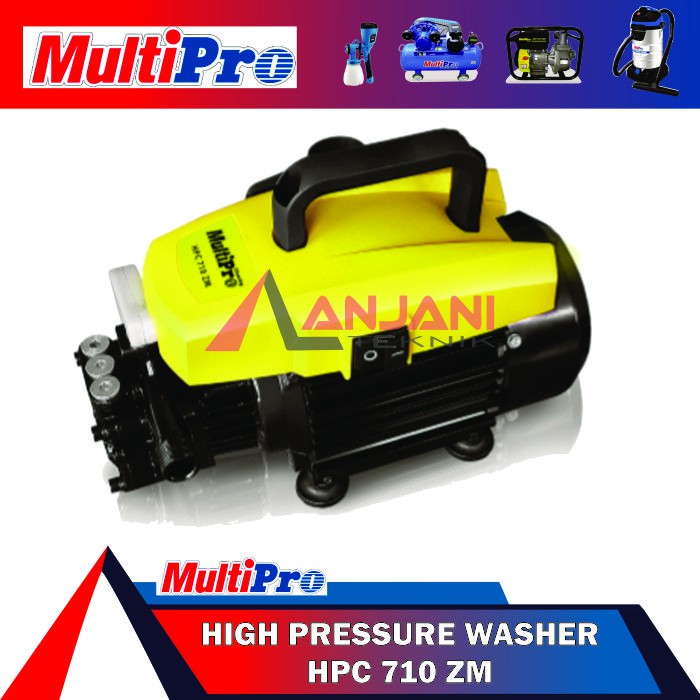 MULTIPRO HPC 710 ZM MESIN CUCI MOBIL MOTOR JET CLEANER HPC710ZM 710ZM