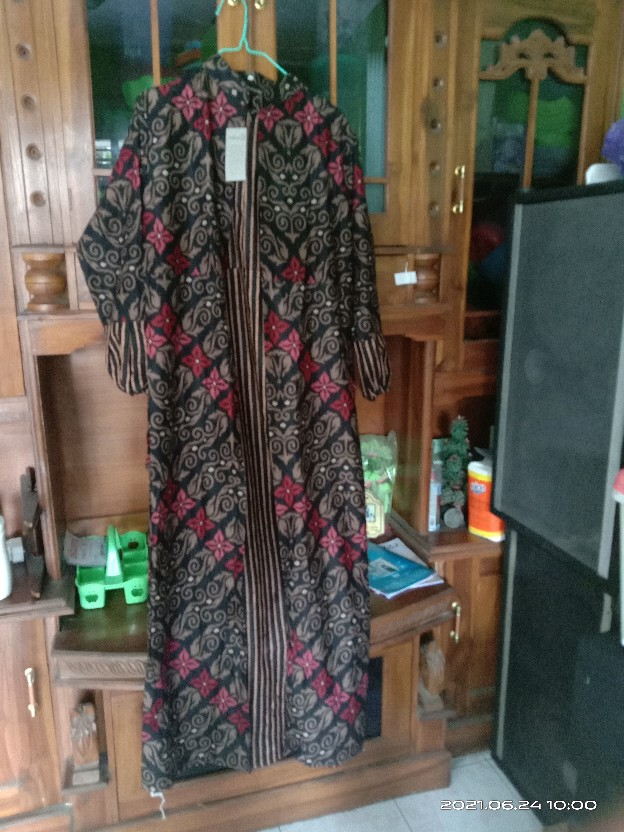 Couple Batik Maura - Sania Ruffle Batik Couple Ori Ndoro Jowi Dnt Garansi Termurah Shopee