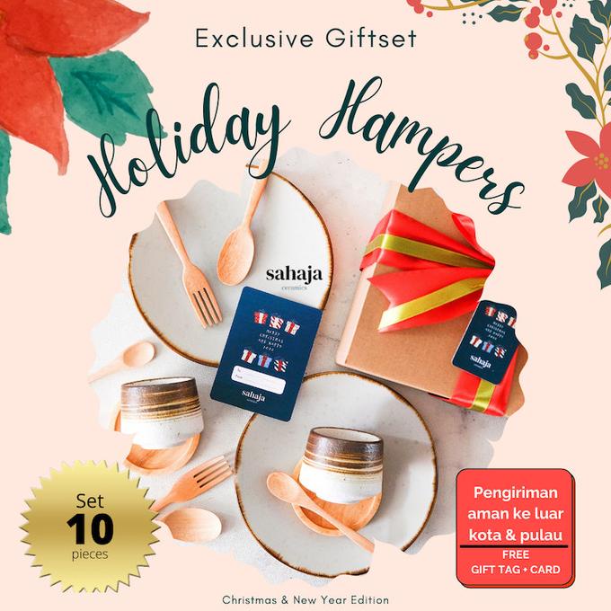 

CHRISTMAS GIFT PARCEL HAMPERS NATAL PREMIUM KADO HADIAH DINNER SET FV452CD4