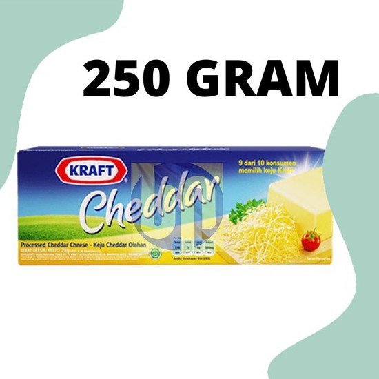 

[REPACK 250 gram] KEJU KRAFT CHEDDAR
