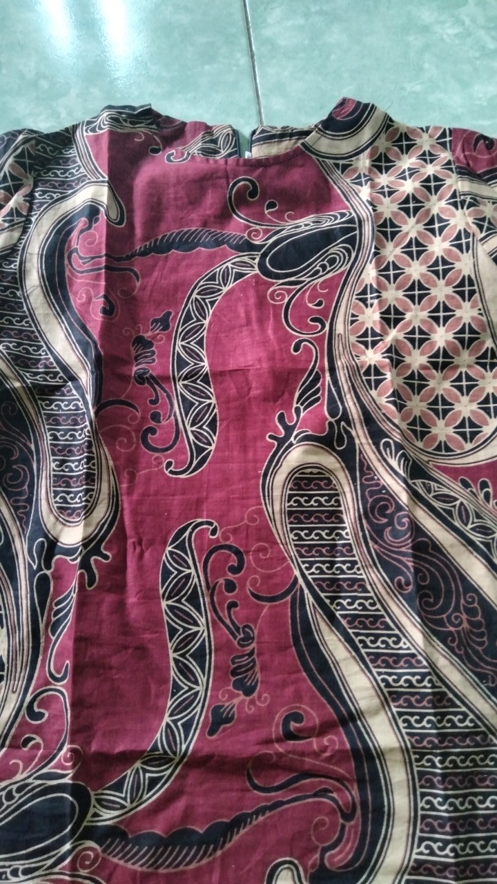 Atasan Batik Dolby Dolbi Dobby Doby Tenun Sutra Tulis Halus Katun Atbm Baron ,sarombit Atasan