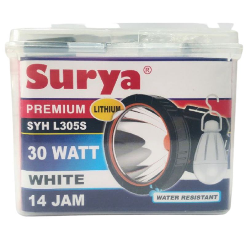 Senter Kepala / Head Lamp Surya SYH-L305S Putih 30W