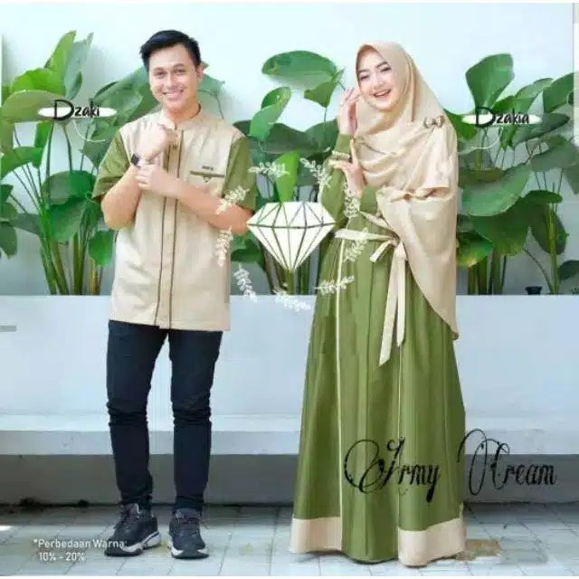 COUPLE MUSLIM / GAMIS COUPLE / GAMIS LEBARAN