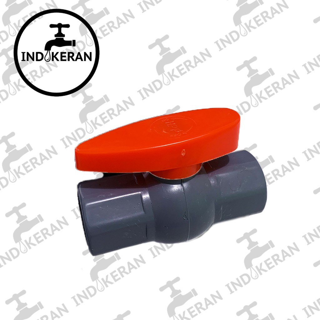 INDOKERAN - Stop Kran Ball Valve PVC - High Quality