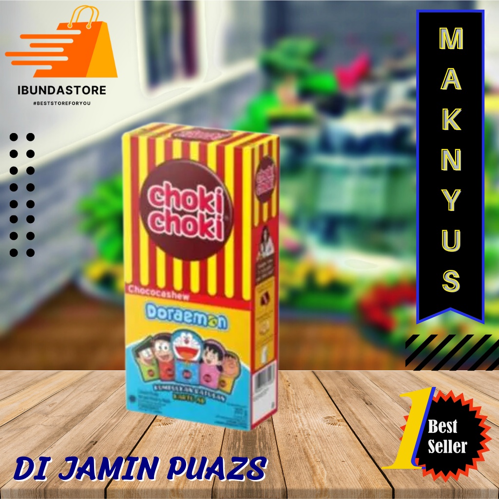 Choki Choki 10g x 20 pcs / Snack Coklat Murah Surabaya / Agen ibunda Surabaya / Pasta Coklat / IBUND