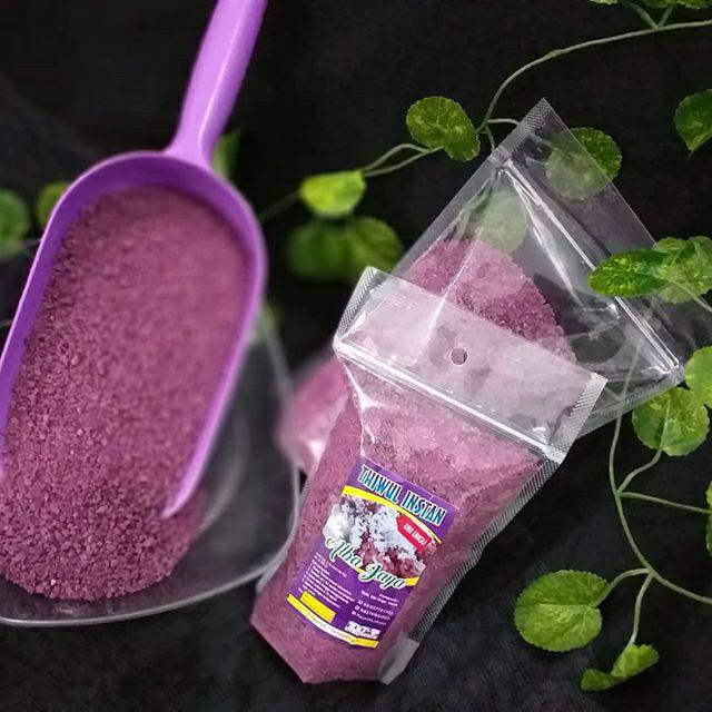 Tiwul instan ubi ungu