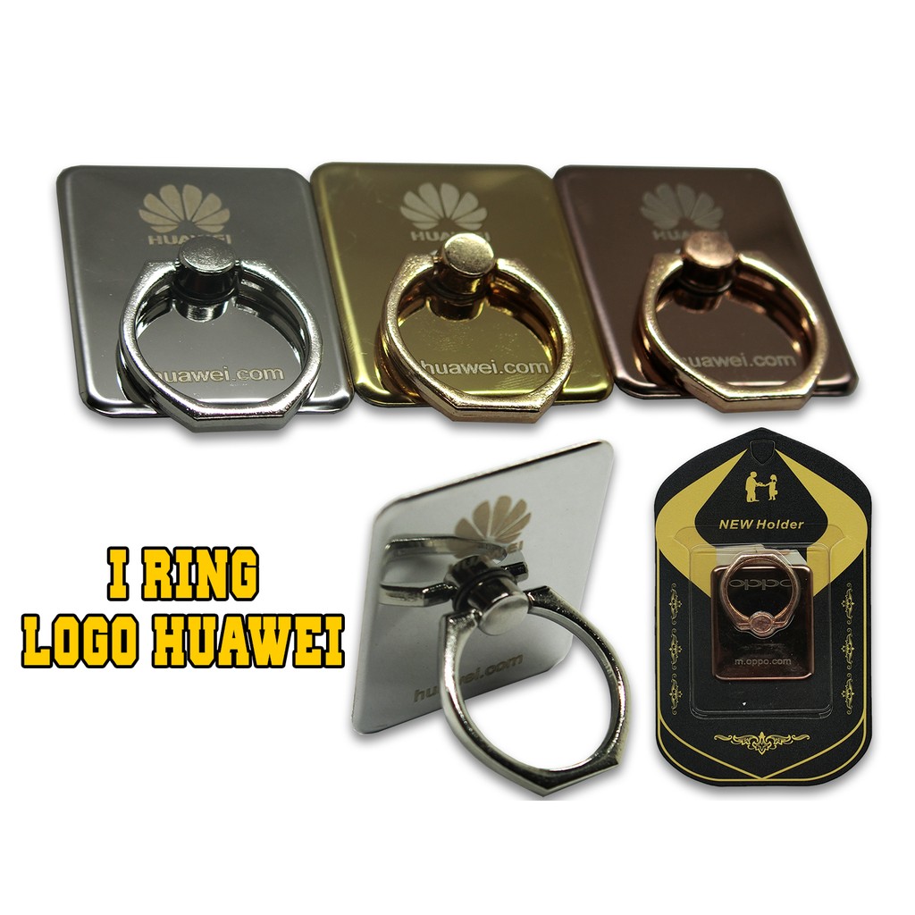 cincin Iring Holder Handphone / I Ring Phone Logo HUAWEI