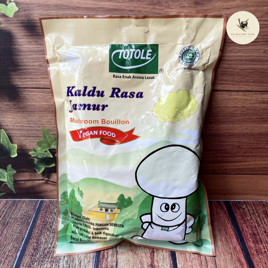 

Totole Kaldu Rasa Jamur / Mushroom Seasoning - 200G [VEGAN & TASTY]