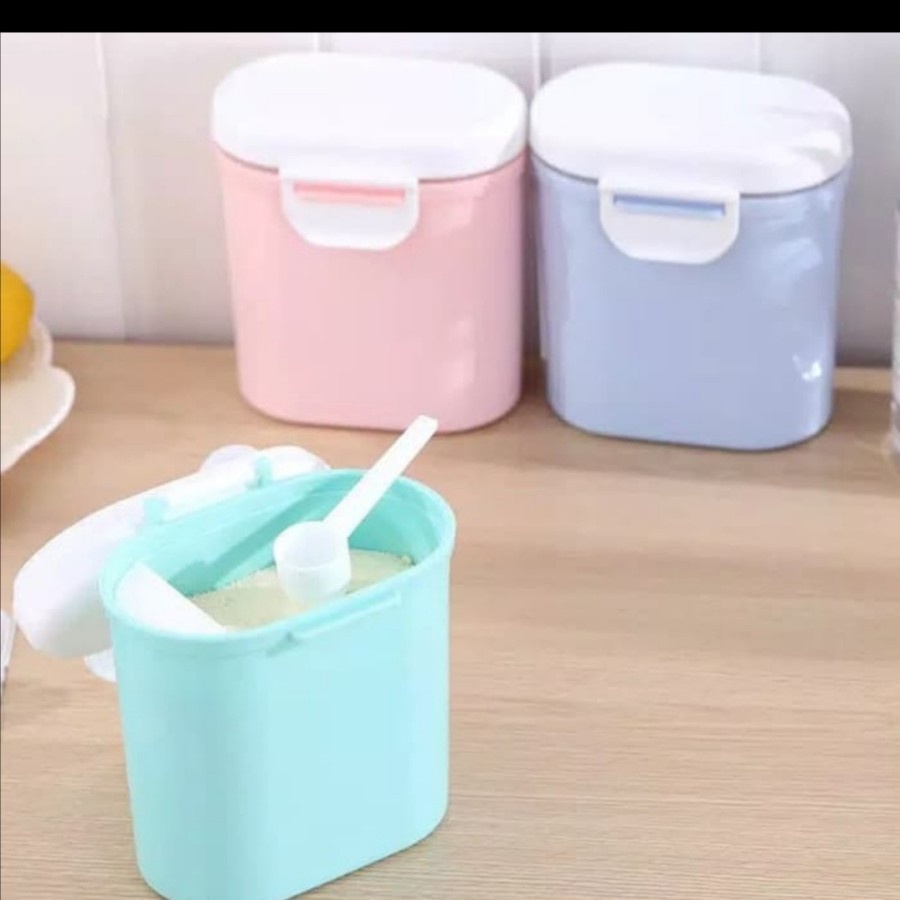 TEMPAT SUSU BUBUK / WADAH SUSU BUBUK / KOTAK SUSU BUBUK / DISPENSER SUSU BUBUK / TEMPAT CEMILAN BAYI