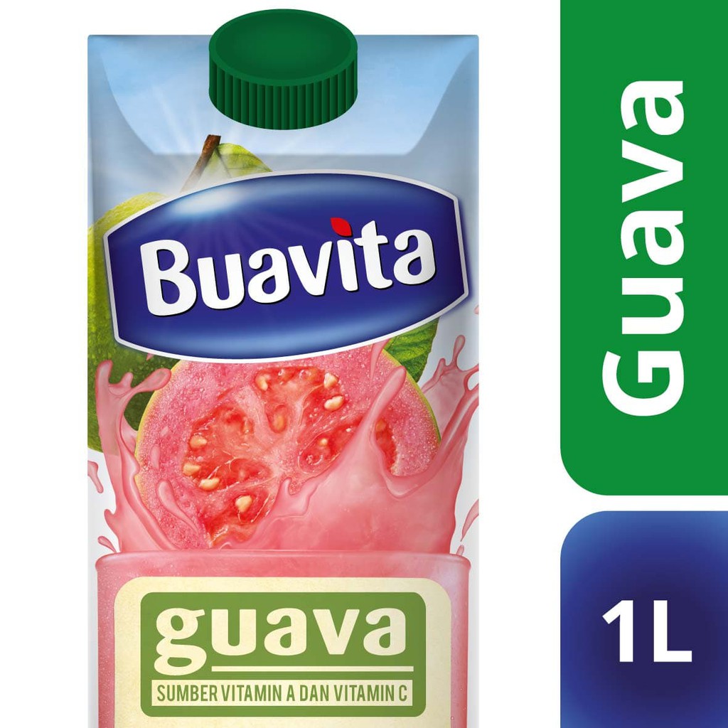 

PROMO BUAVITA JUICE JUS KEMASAN RASA BUAH ASLI JAMBU GUAVA 1000ML TERMURAH