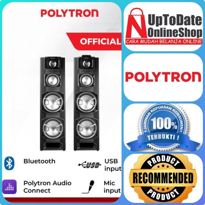 Speaker Aktif Polytron Pas-8E22 Bluetooth Led Display Super Bass Leenayeon12