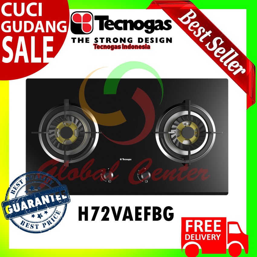 Tecnogas Kompor Tanam Induksi 2 Tungku H72VAEFBG