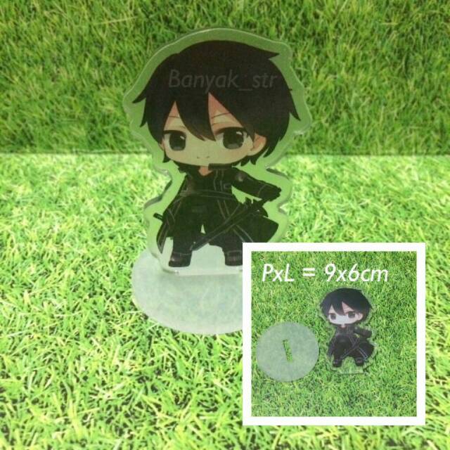 [READY STOCK] FIGURE ACRYLIC KIRITO SWORD ART ONLINE