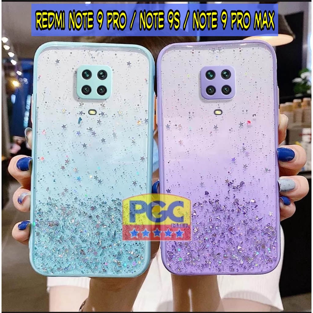 SOFTCASE GLITER ( XIAOMI REDMI NOTE 9S / XIAOMI REDMI NOTE 9 PRO / XIAOMI REDMI NOTE 9 PROMAX ) TERB