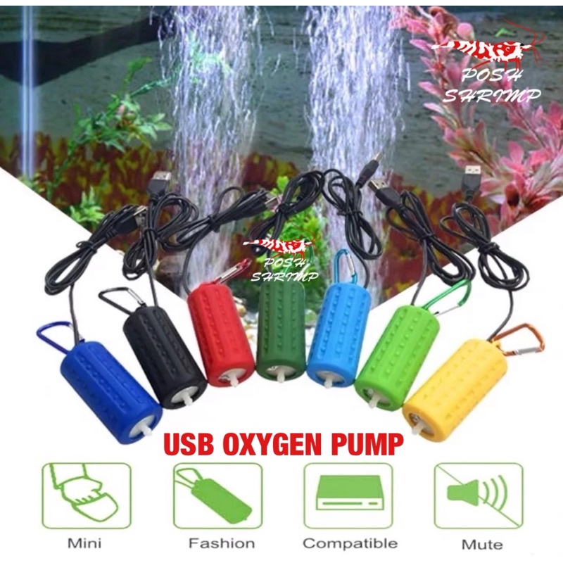 Aerator ACDC ac dc airpump aerator usb aerator dc pompa udara aquarium portable pancing
