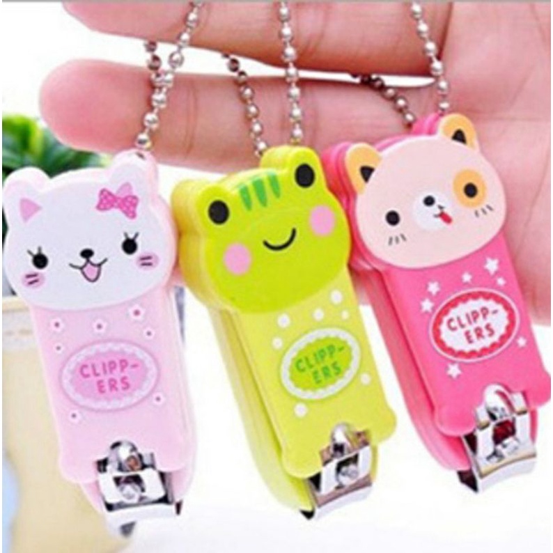 Gunting Kuku Karakter Korea Cartoon Nail Clipper Cutter Tangan Kaki