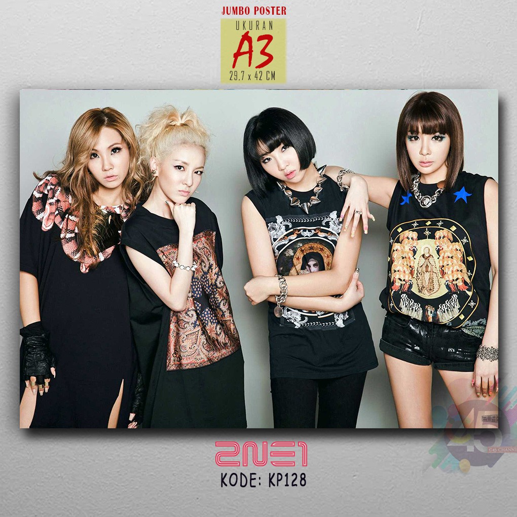2NE1 Poster Kayu Korea Girl Band Hiasan Dinding Ruang Kamar Salon Ladys Wall Decor No BLACKPINK