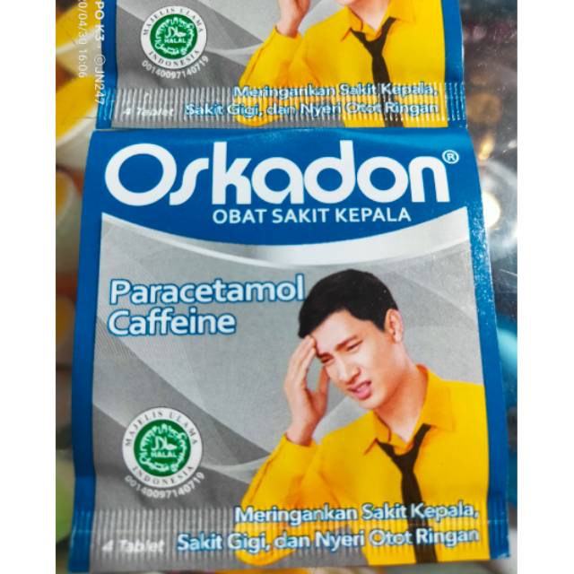 

OSKADON BIRU 1 Stip isi 4 Tablet - Harga per/4 Strip